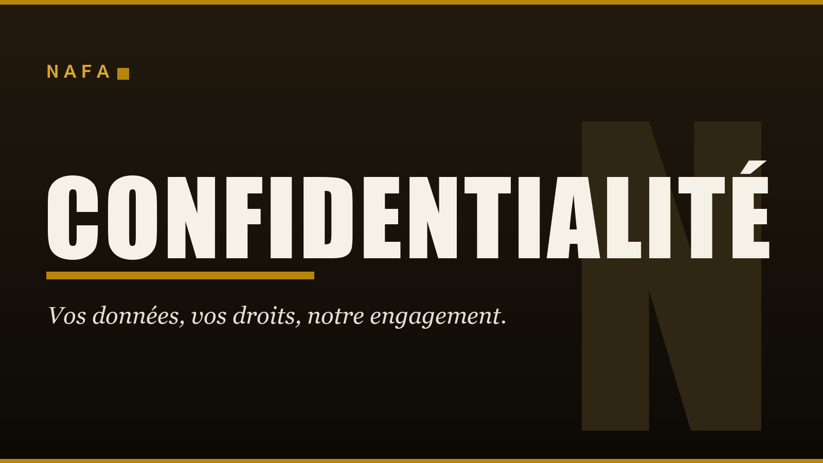 Politique de confidentialité