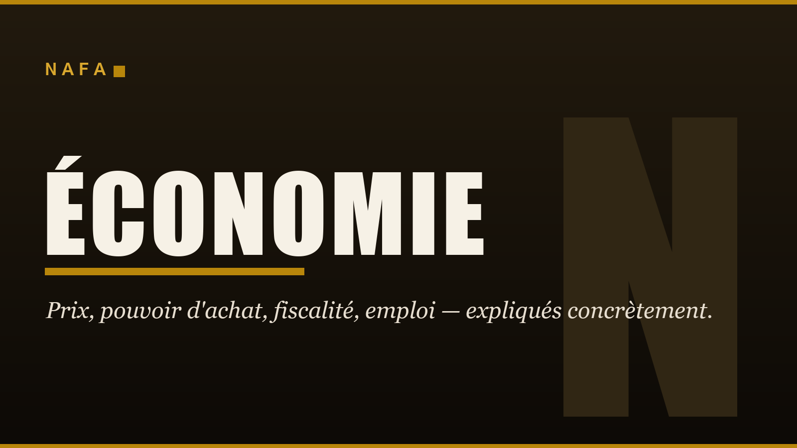 Économie