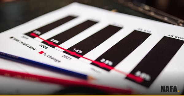 Graphique financier symbolisant les résultats semestriels d'une banque