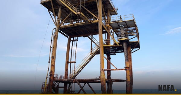 Plateforme pétrolière offshore (illustration)