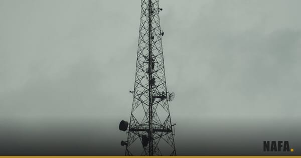 Antenne de télécommunications mobile en Afrique de l'Ouest